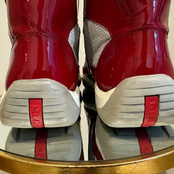 Prada Patent Leather High-Tops - Picture 4 of 15